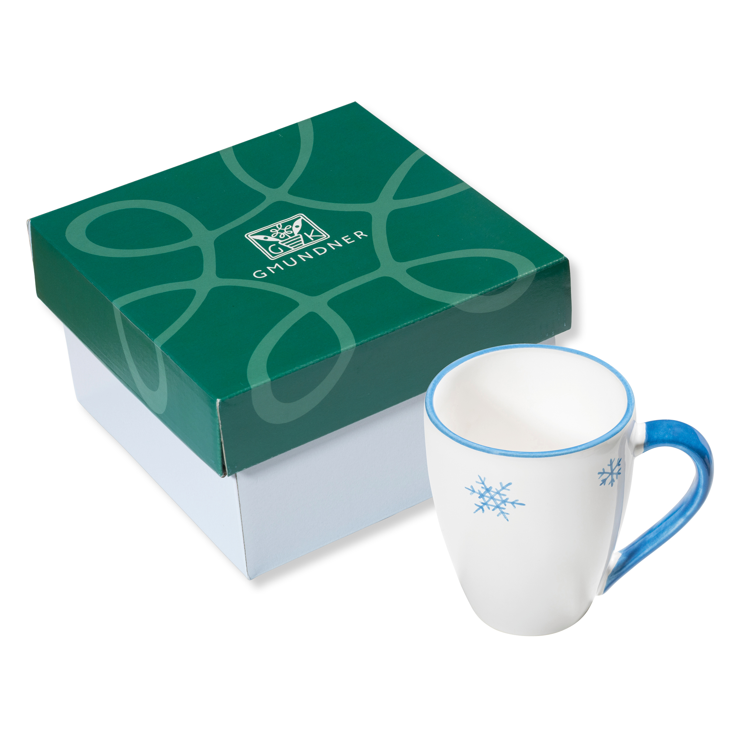 Mug with handle in gift box